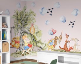 Giant Winnie the Pooh Wall Decal for kids, Winnie the Pooh for Nursery