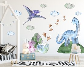 Wall Decal Dino for Kids room Jurassic world